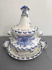 Soupière et plat Bassano