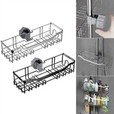 Étagère de salle de bain élégante et moderne plateau pour rangement douche e