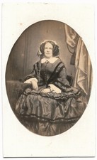 Photo CDV Jeune femme portant