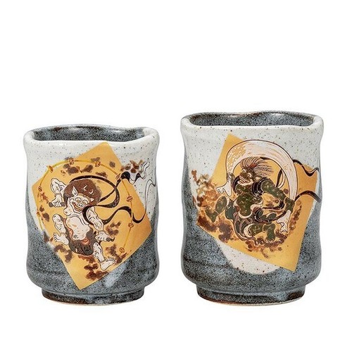 Paire yunomi kutani yaki - paire,