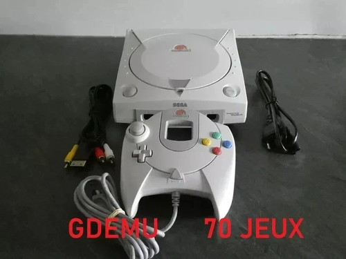 Console sega dreamcast gdemu - console,