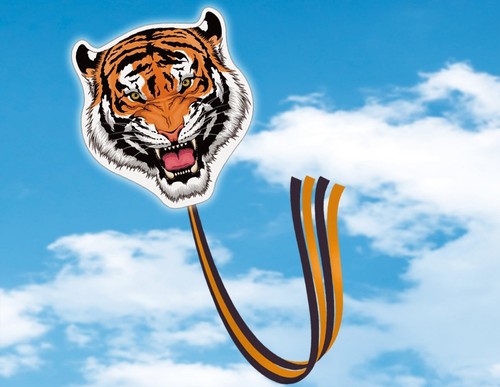 Cerf volant tigre - cerf-volant, 70x74cm