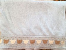 First Impressions Blue Knit