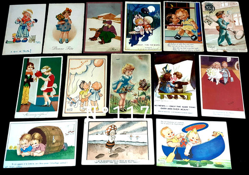 821 117 lot 14 cartes - de,