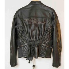 Veste De Touring En Cuir Noir