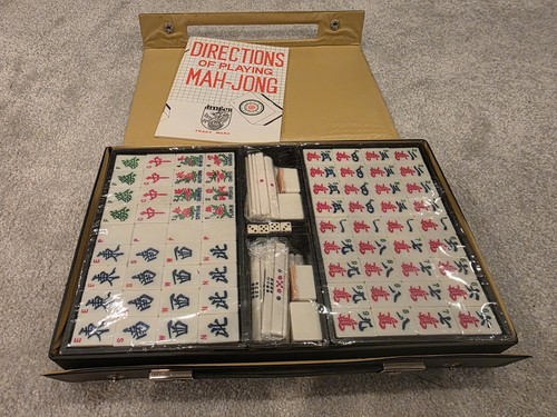Mah jong sealed vintage set - jong,