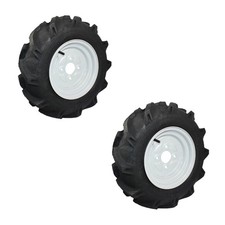 KIT COUPLE 2 ROUES DE TRACTEUR UNIVERSEL POUR MOTO FRAISE