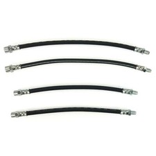 4x Flexible de Frein Avant +