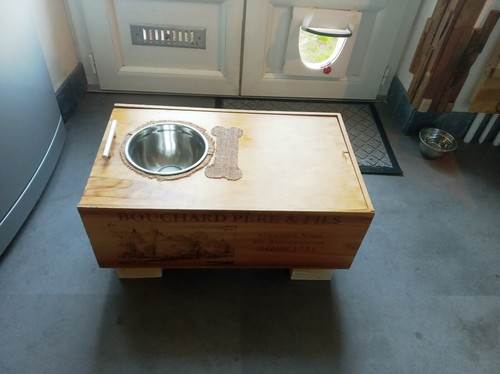 Grande gamelle chien caisse - , de