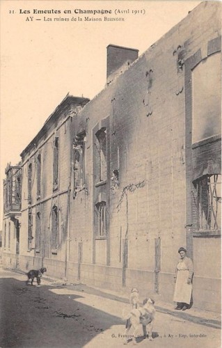 Cpa les emeutes de - cpa,