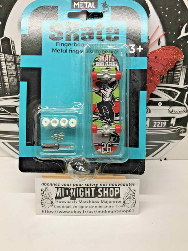 Finger skate pack metal - pack,