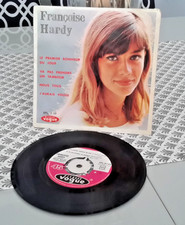 FRANCOISE HARDY 45 TOURS LE PREMIER BONHEUR DU JOUR CENTREUR  VOGUE 1963