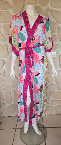 Kimono multicolore taille