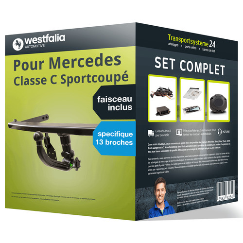 Attelage pour mercedes - pour, c
