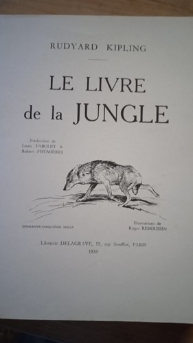 Rudyard kipling livre la - de,
