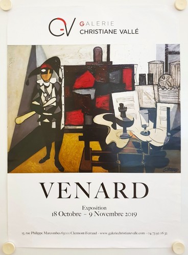 Affiche claude venard 2019 - venard,