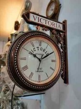 Horloge Double Face Vintage En