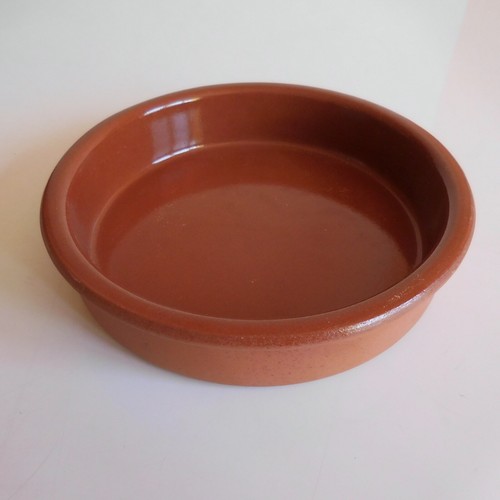 Coupe plat céramique terre