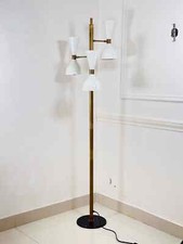 Lampadaire italien en laiton