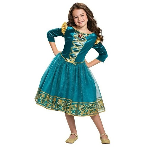 Brave merida dress girl - merida,