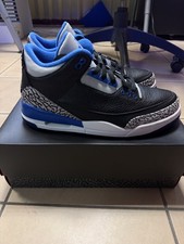 Air Jordan 3 Retro Sport Blue US 10/ UK 9 / EU44