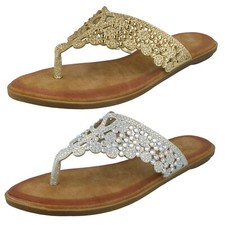 Femmes Argent Paillettes/Or