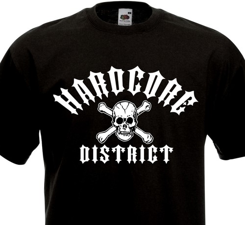 Shirt hardcore district - hardcore,