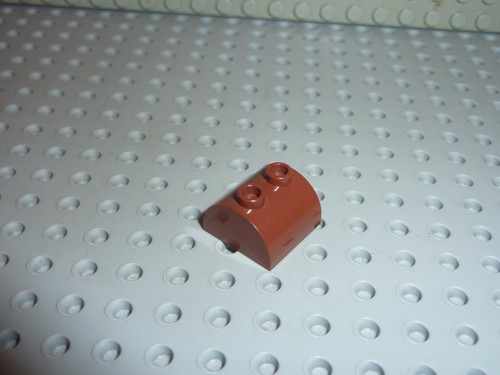 Lego redbrown brick ref 30165 - redbrown,
