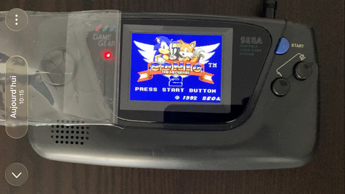 Console portable sega gamegear - console,