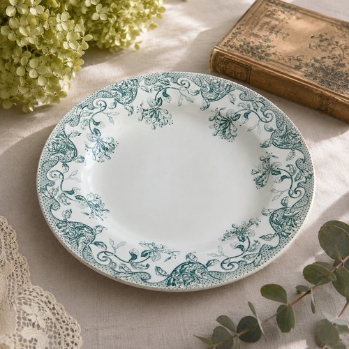 Ancienne assiette creuse - ancienne,