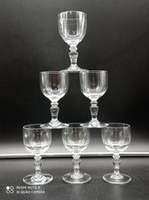 6 verres à vin blanc en