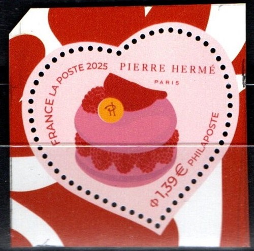 France 2025 timbre - -, coeur