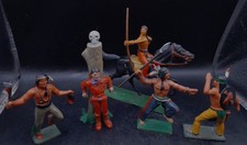 STARLUX  / 4 INDIENS  restaurés customisés  / 1,32 éme