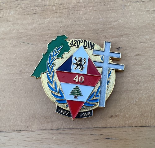 Insigne metal 420 dim liban - metal,