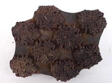 Ancien TAMPON bois à BATIK