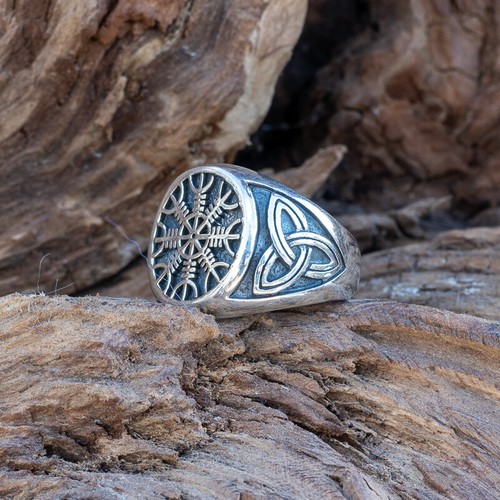 Nordique boussole 925 bague - nordique,