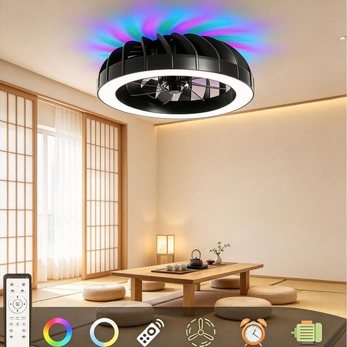 Ventilateur plafond fleur 45cm - plafond,