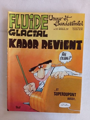Fluide glacial kador revient - fluide,