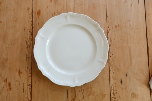 Plat service rond vintage - plat,