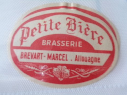 Etiquette ancienne biere - etiquette,