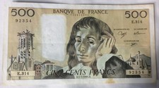  FRANCE BILLET 500 FRANCS
