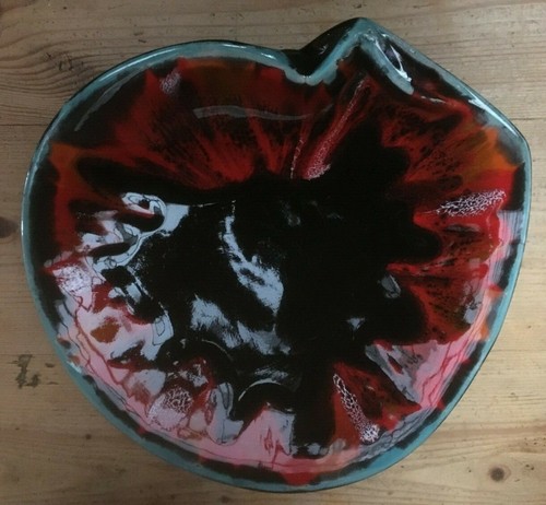 Plat coupe coquillage rétro - plat, /