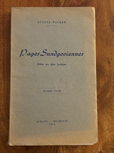 Pages sundgoviennes blätter - pages,