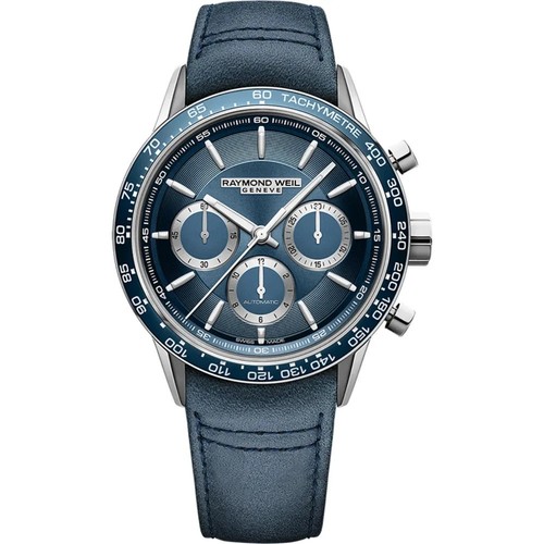 Raymond weil montre bleu - raymond,