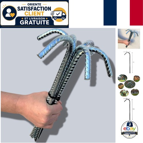 Ancrage sol fiable avec - de,