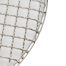 Grille Barbecue Filet Barbecue Rond Sans Fuite Alimentaire Haute Qualité Acier