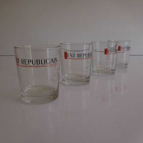 Verres eau alcool est - 4, l’est