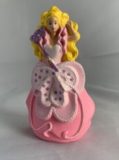 1991 McDonald's Happy Meal Toy Mattel Pink Princess Godmother Barbie Cake Topper