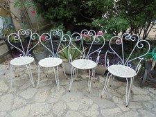 Ancienne chaise jardin - ancienne,