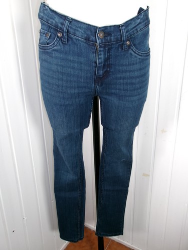 Pantalon jean coton bleu - pantalon,